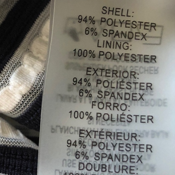 Pullover Calvin Klein Large Striped Top - Picture 10 of 11